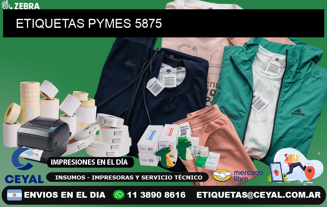 ETIQUETAS PYMES 5875
