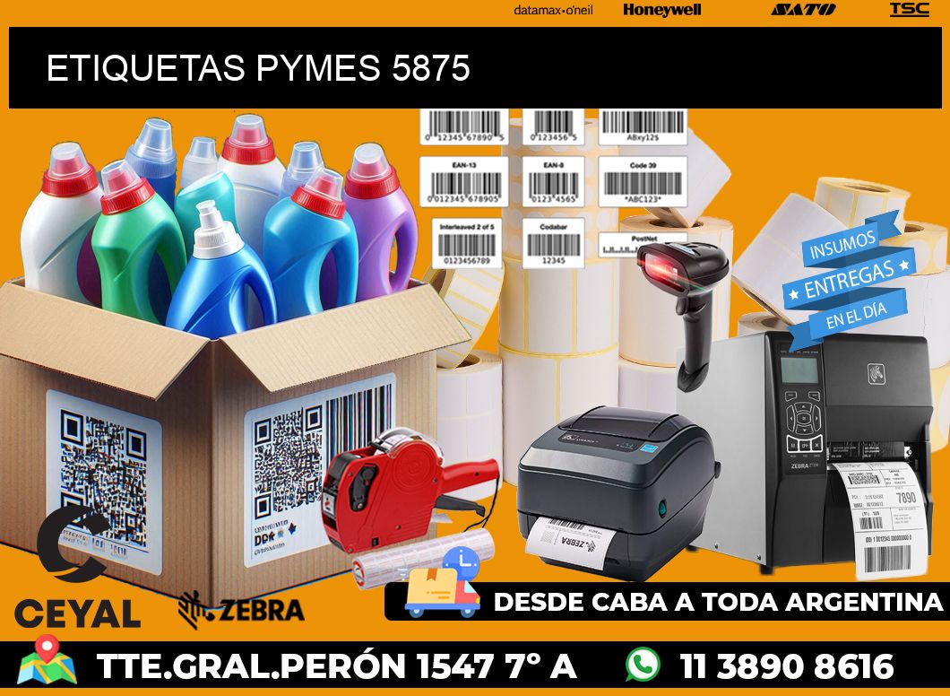 ETIQUETAS PYMES 5875