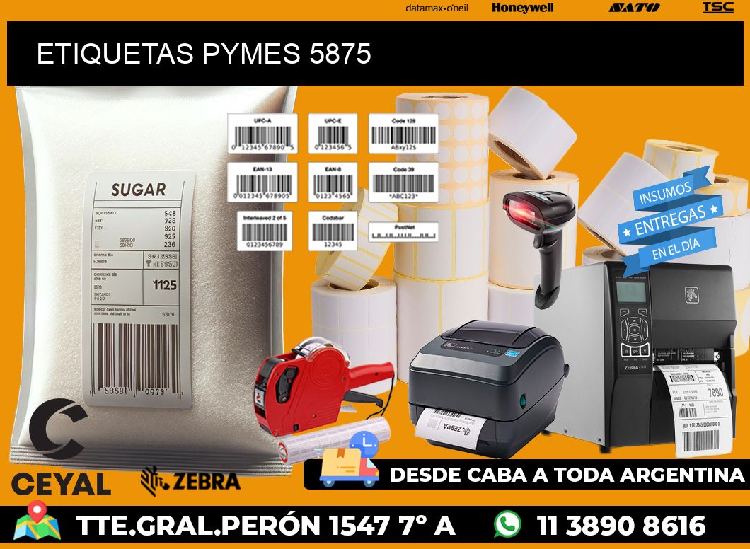 ETIQUETAS PYMES 5875