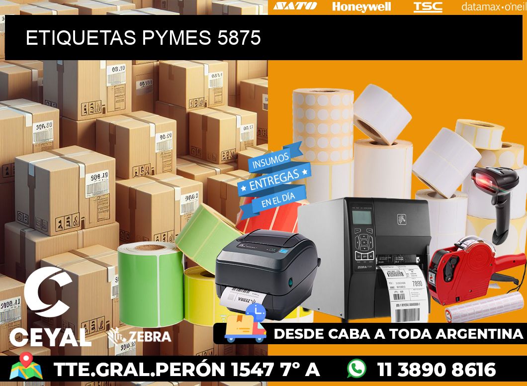 ETIQUETAS PYMES 5875