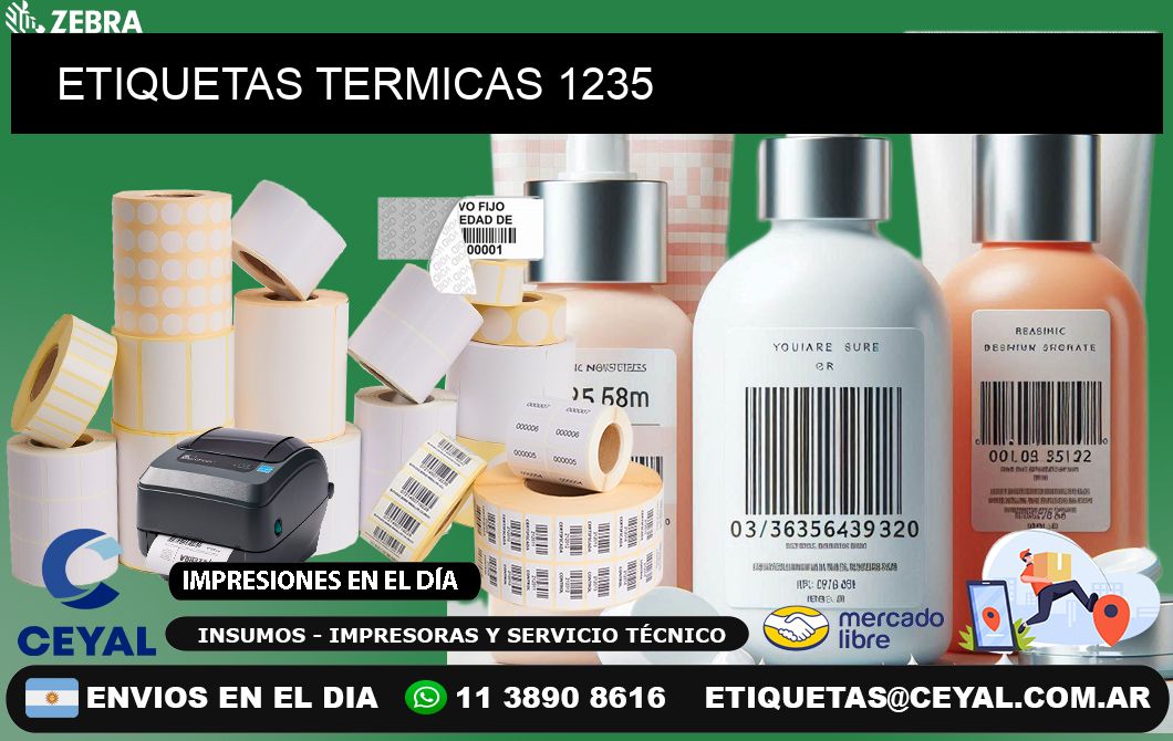 ETIQUETAS TERMICAS 1235