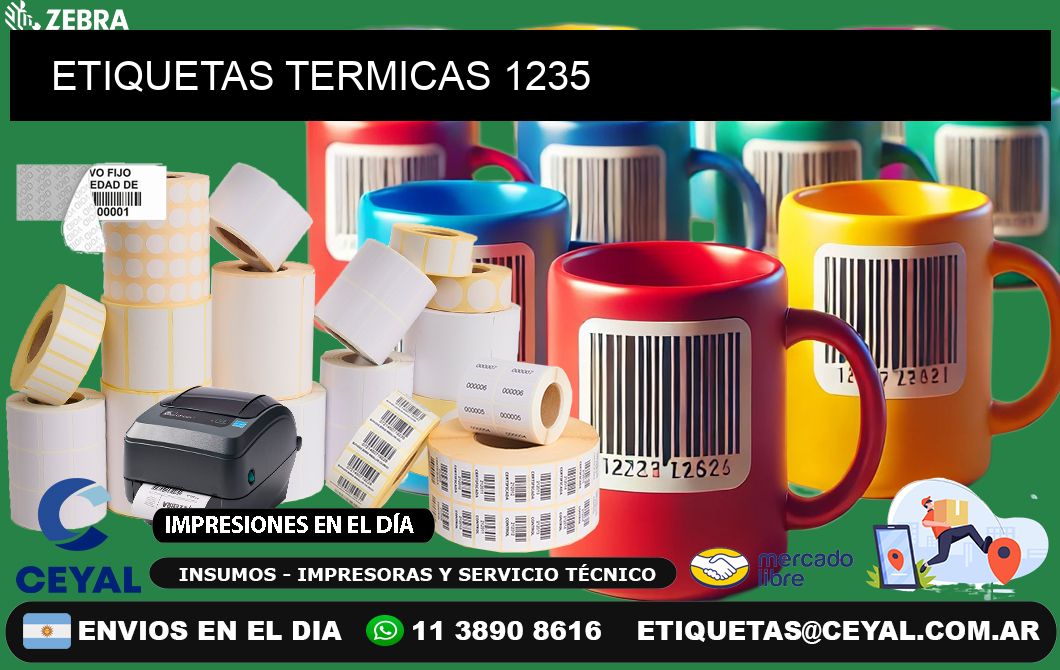 ETIQUETAS TERMICAS 1235