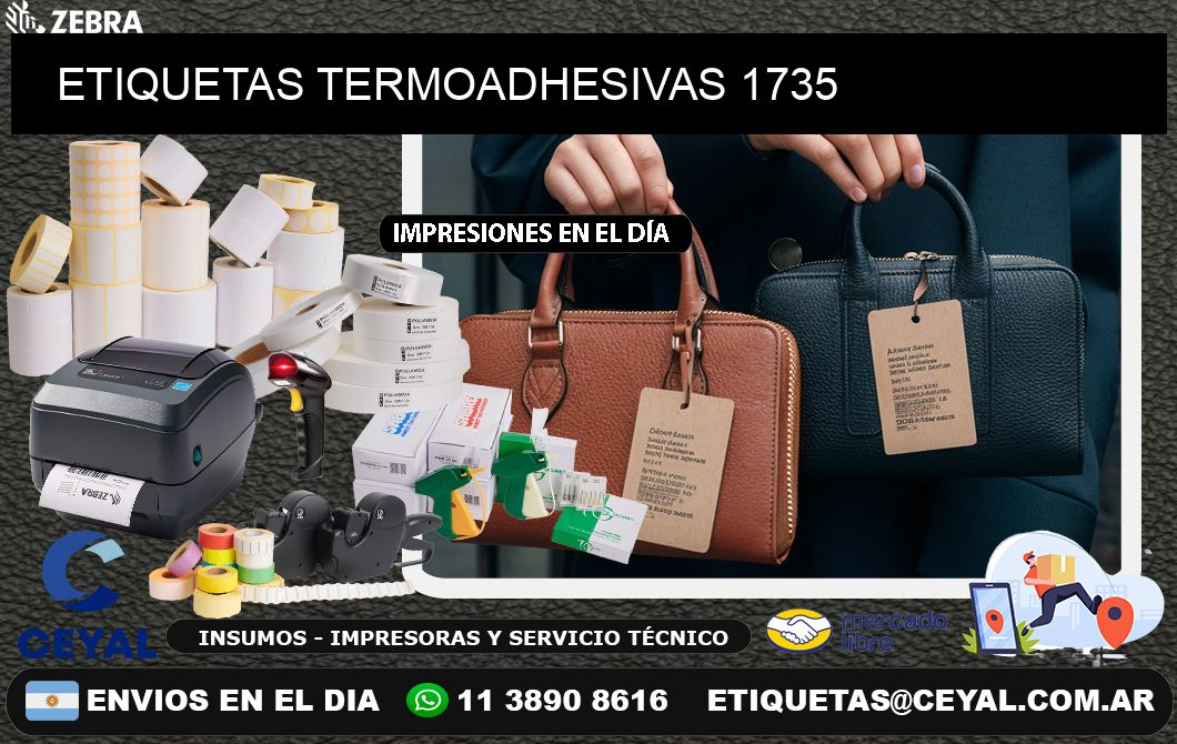 ETIQUETAS TERMOADHESIVAS 1735