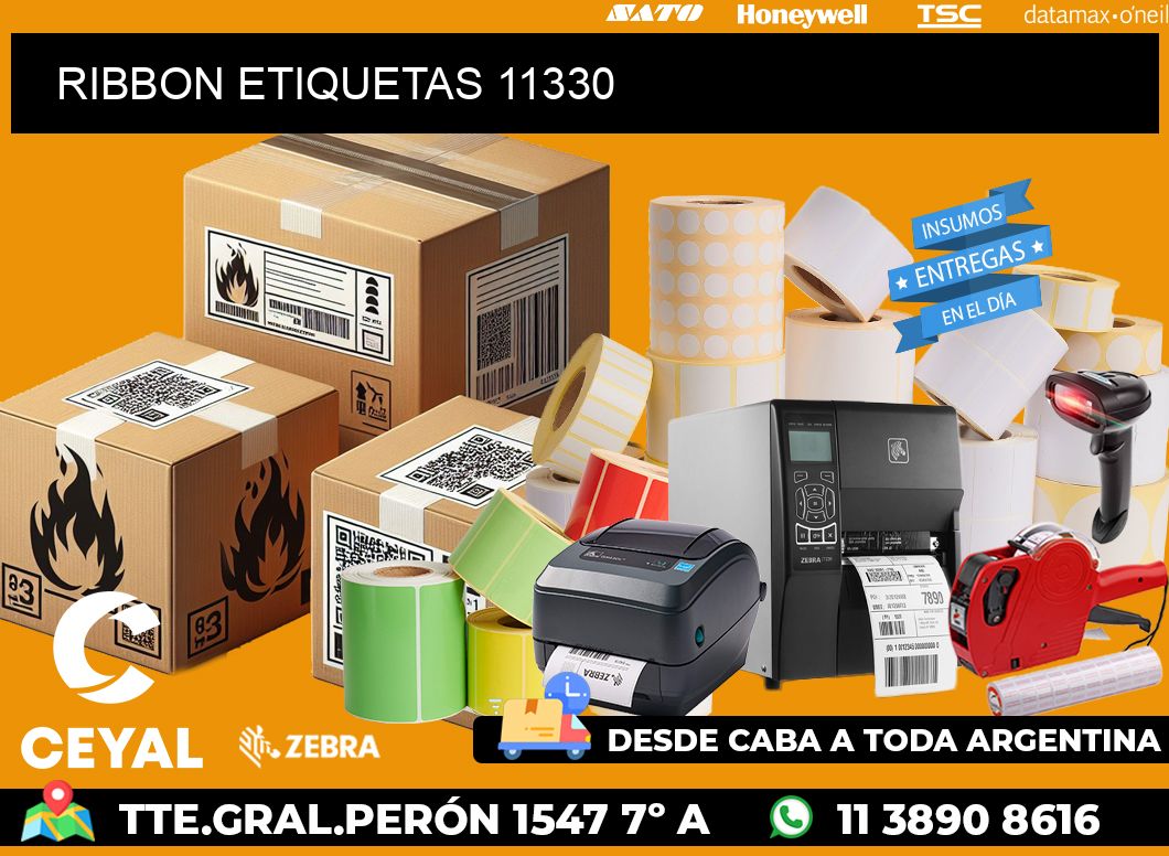 RIBBON ETIQUETAS 11330