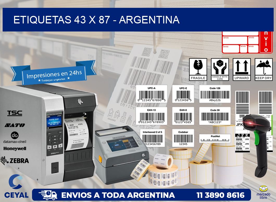 ETIQUETAS 43 x 87 – ARGENTINA