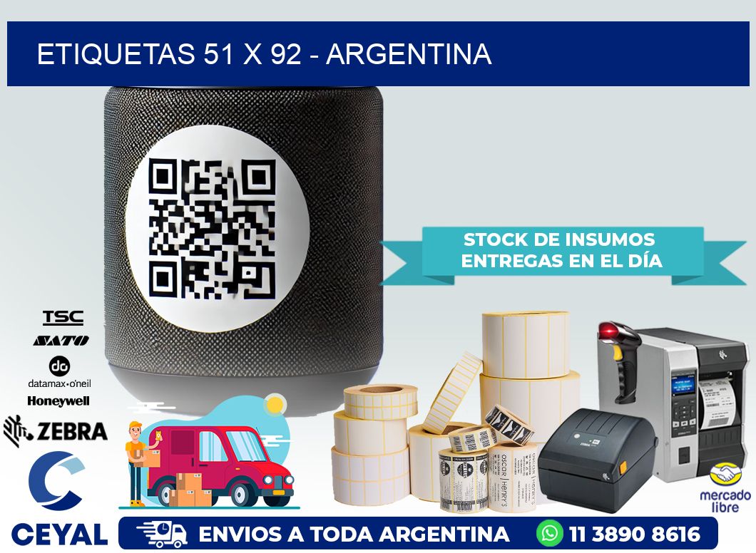 ETIQUETAS 51 x 92 – ARGENTINA