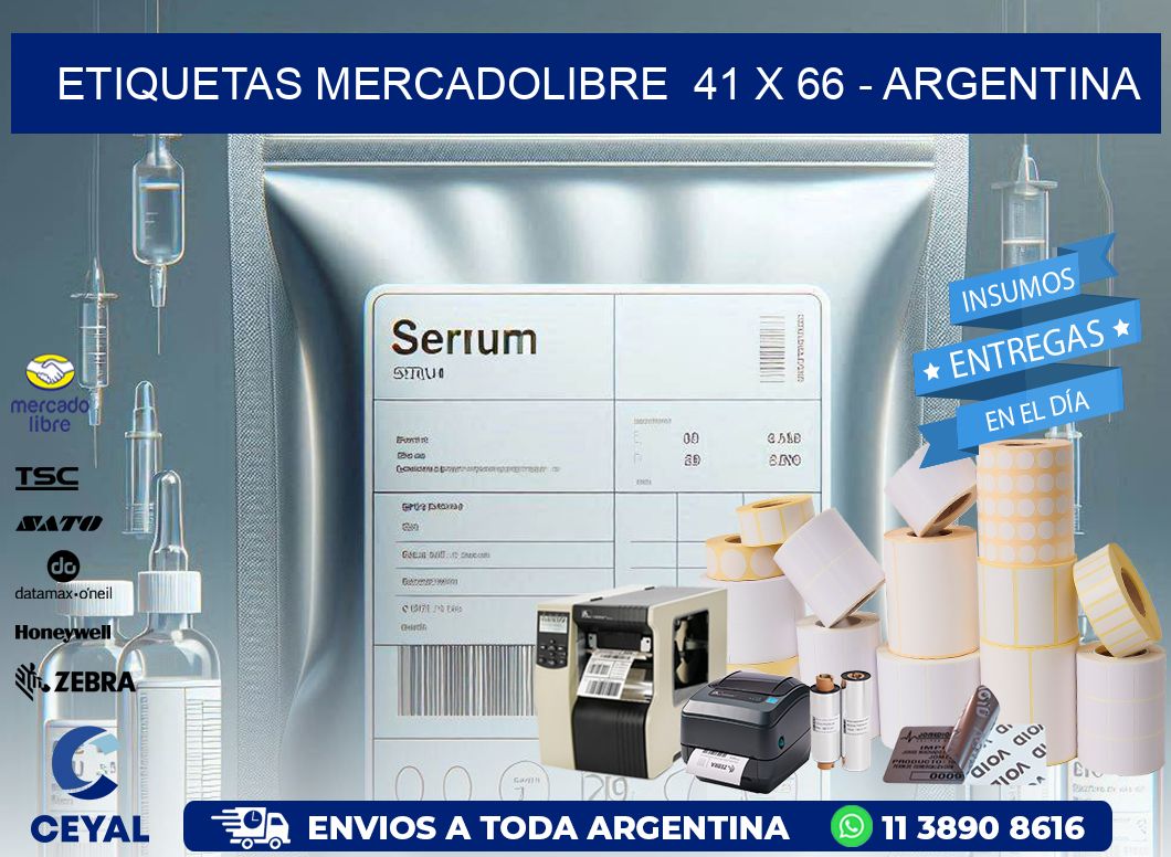 ETIQUETAS MERCADOLIBRE  41 x 66 – ARGENTINA