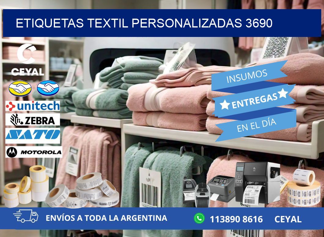 ETIQUETAS TEXTIL PERSONALIZADAS 3690