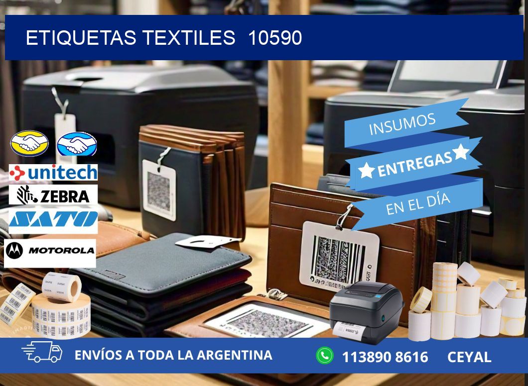 ETIQUETAS TEXTILES  10590