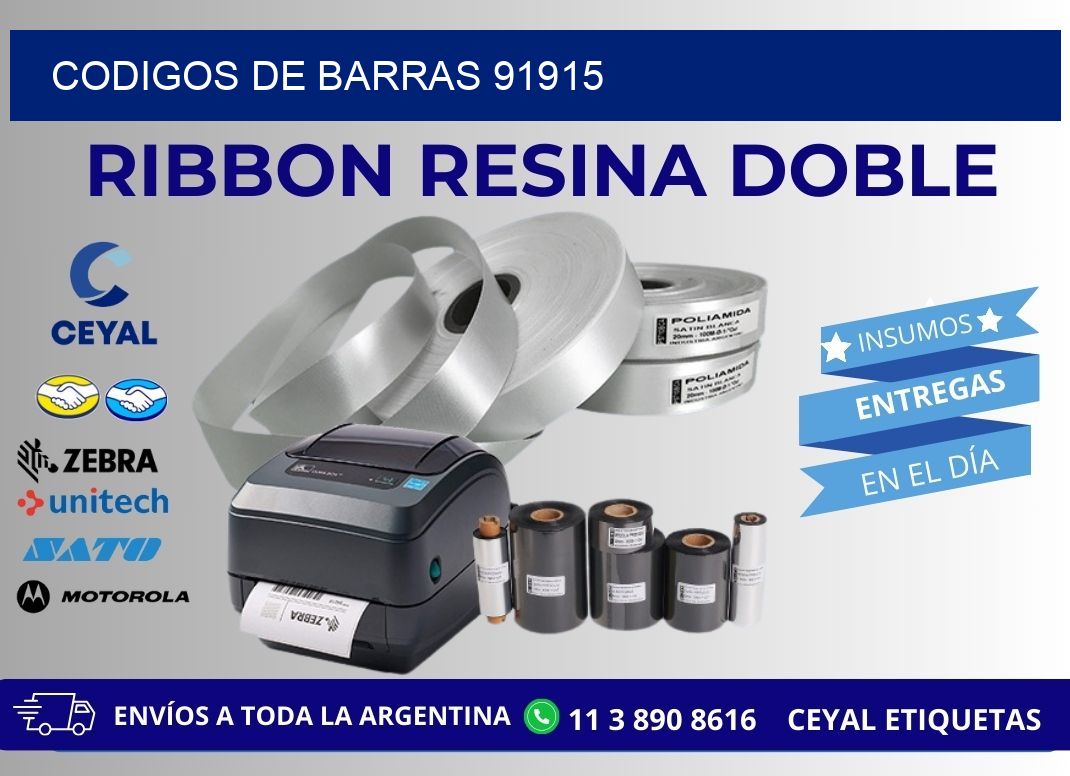 CODIGOS DE BARRAS 91915