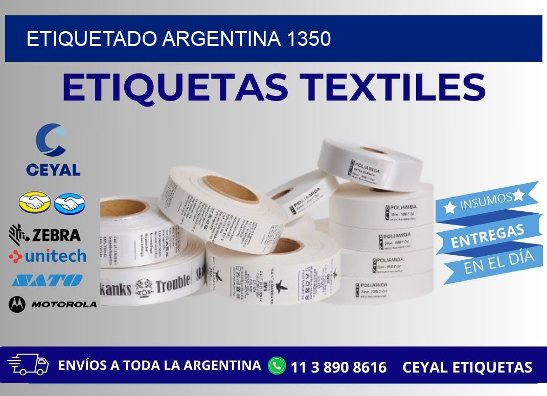 ETIQUETADO ARGENTINA 1350