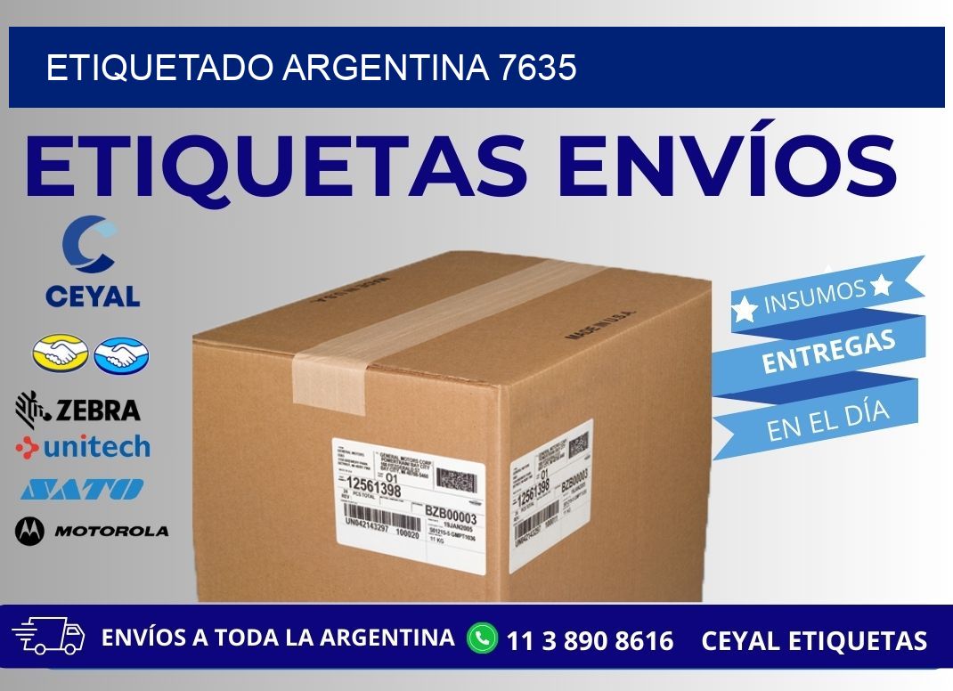 ETIQUETADO ARGENTINA 7635