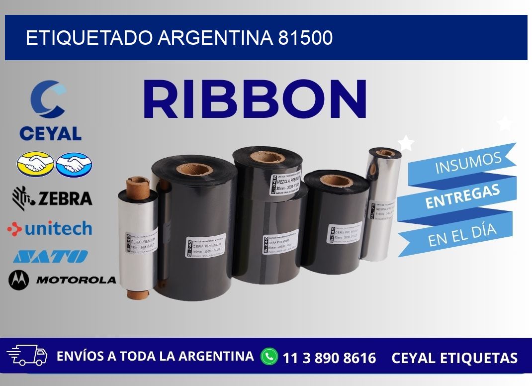 ETIQUETADO ARGENTINA 81500