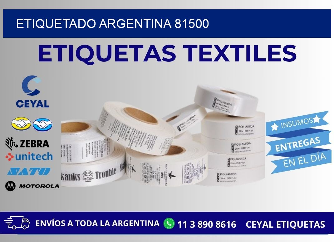 ETIQUETADO ARGENTINA 81500