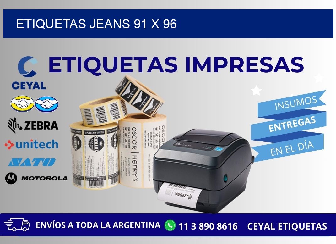 ETIQUETAS JEANS 91 x 96