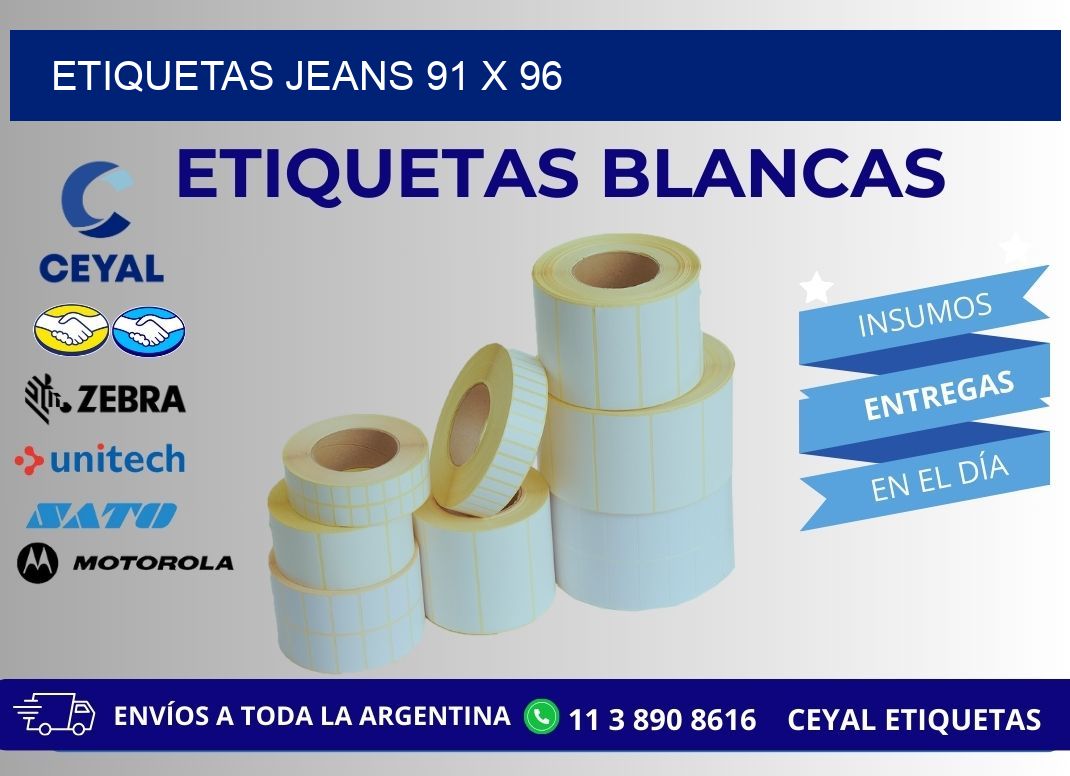 ETIQUETAS JEANS 91 x 96