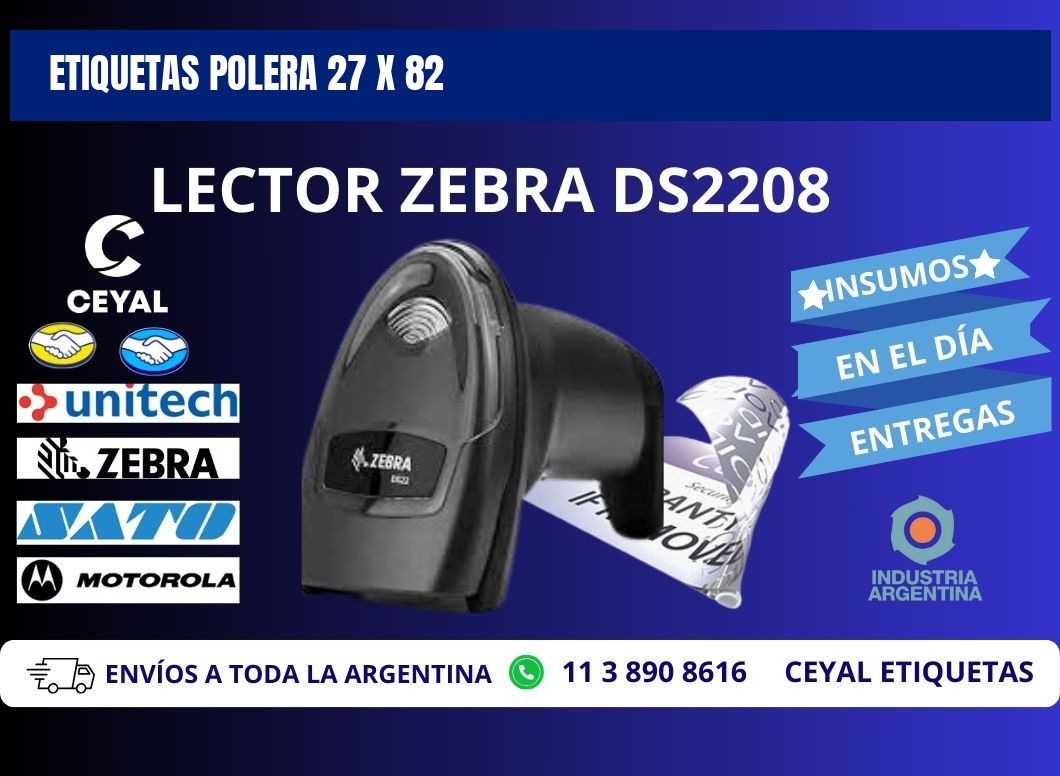 ETIQUETAS POLERA 27 x 82