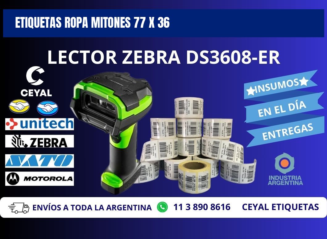 ETIQUETAS ROPA MITONES 77 x 36