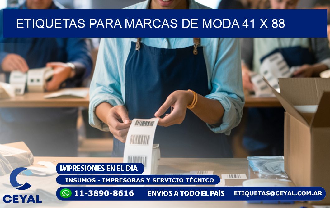 ETIQUETAS PARA MARCAS DE MODA 41 x 88