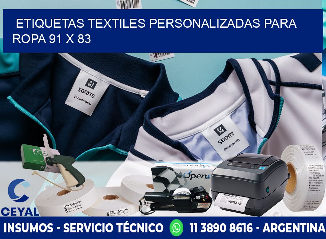 ETIQUETAS TEXTILES PERSONALIZADAS PARA ROPA 91 x 83