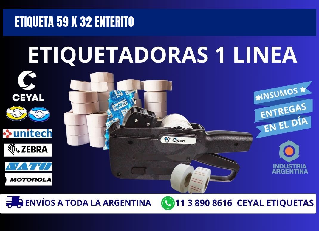 Etiqueta 59 x 32 enterito