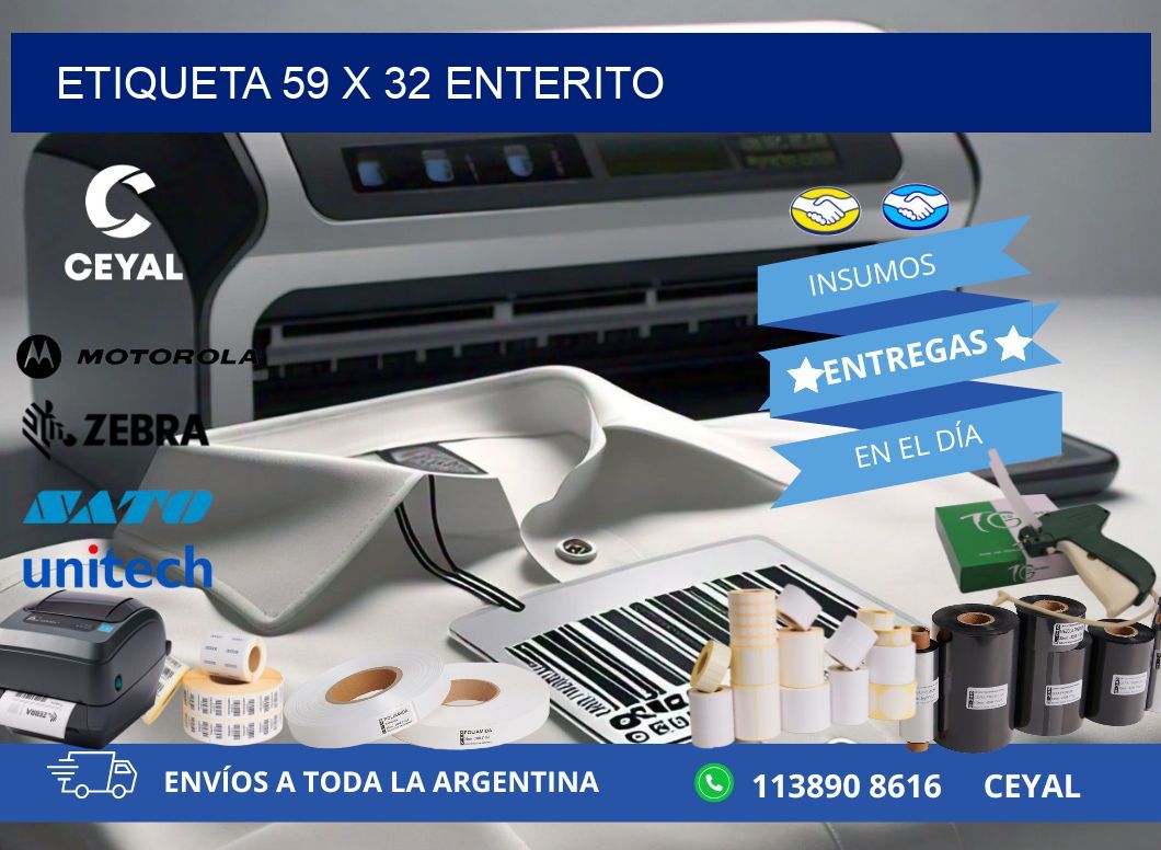 Etiqueta 59 x 32 enterito