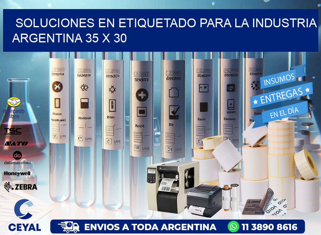 Soluciones en Etiquetado para la Industria Argentina 35 x 30