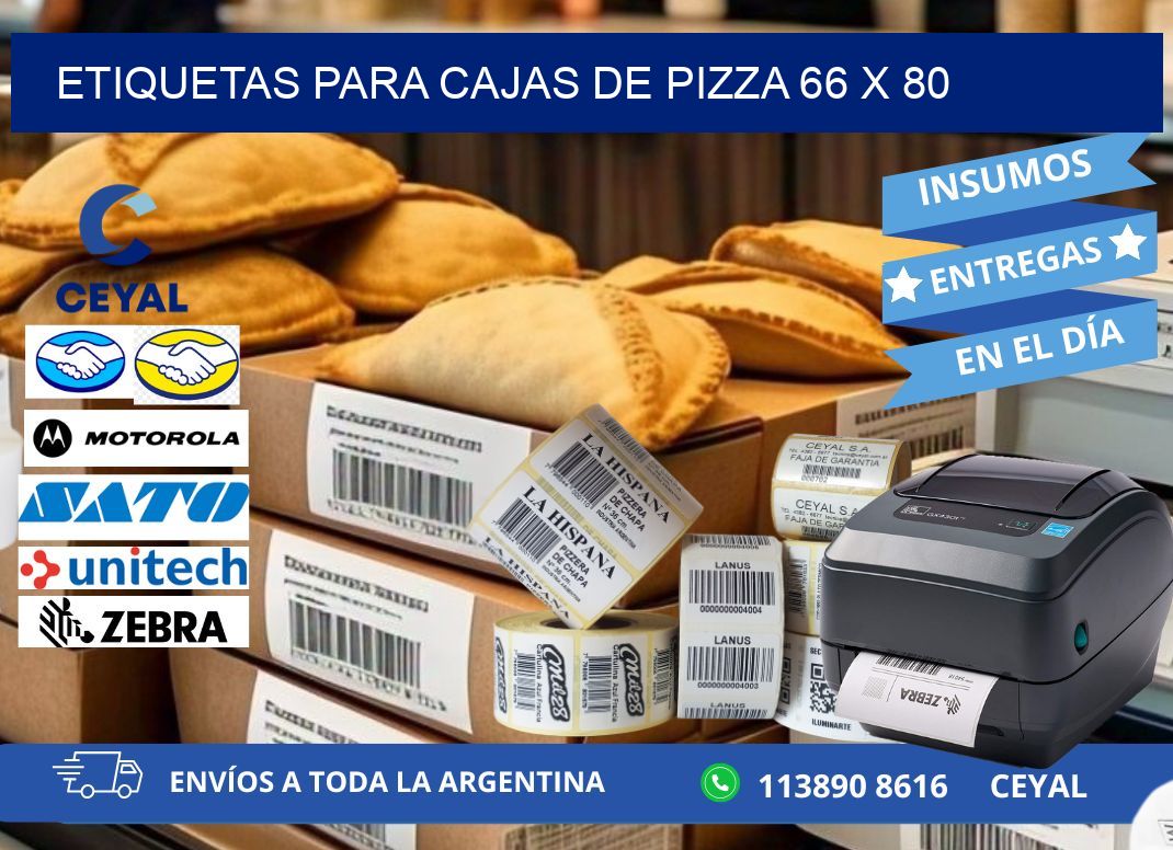 ETIQUETAS PARA CAJAS DE PIZZA 66 x 80