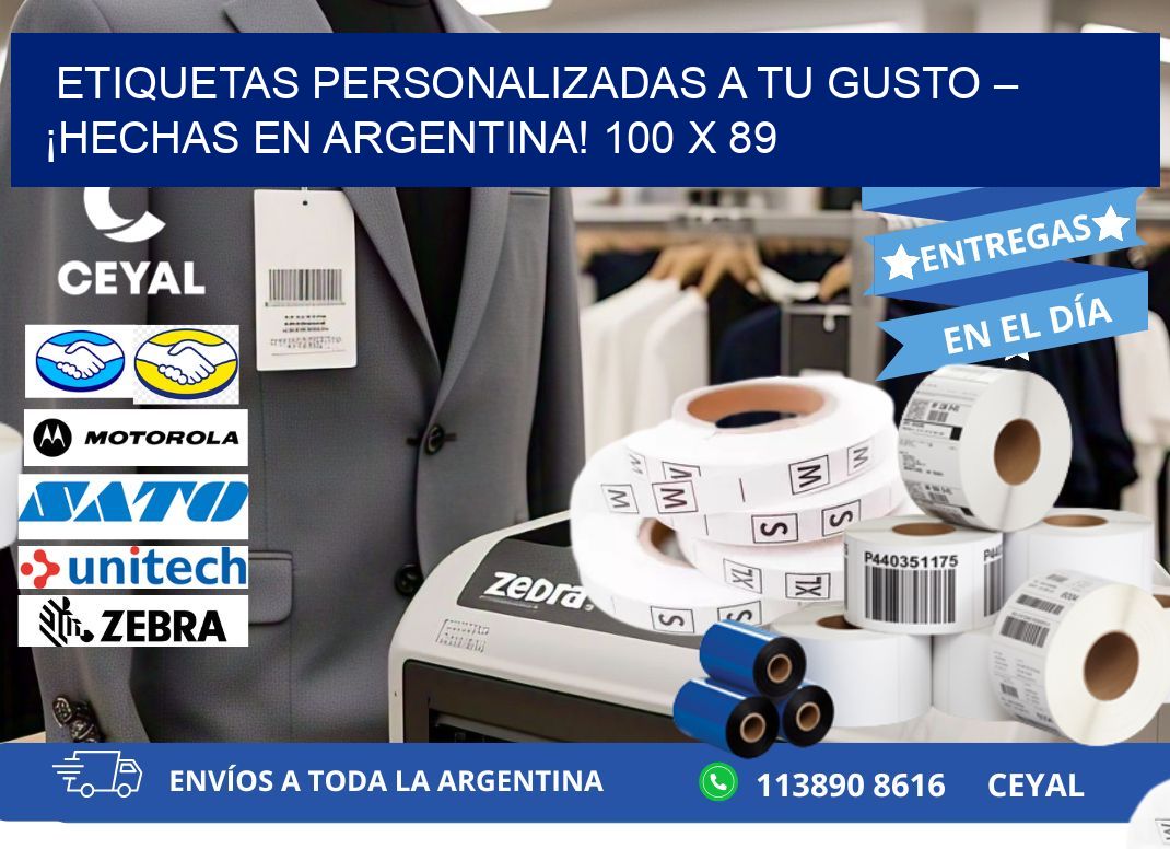 ETIQUETAS PERSONALIZADAS A TU GUSTO – ¡HECHAS EN ARGENTINA! 100 x 89