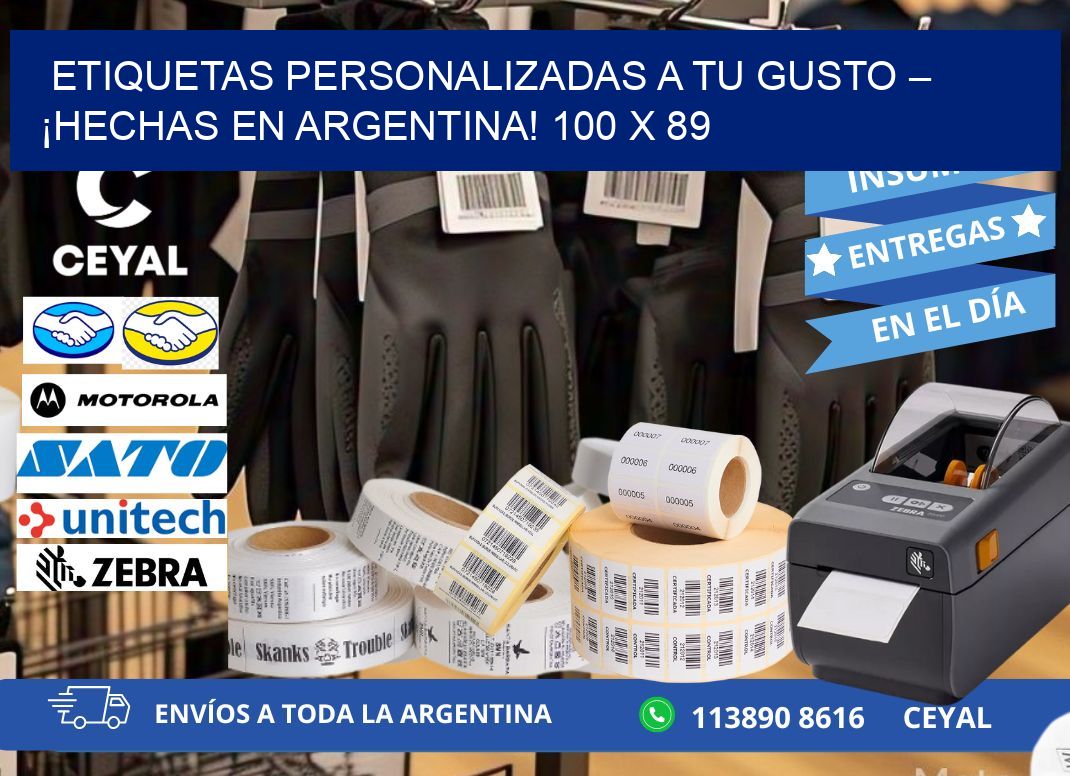 ETIQUETAS PERSONALIZADAS A TU GUSTO – ¡HECHAS EN ARGENTINA! 100 x 89