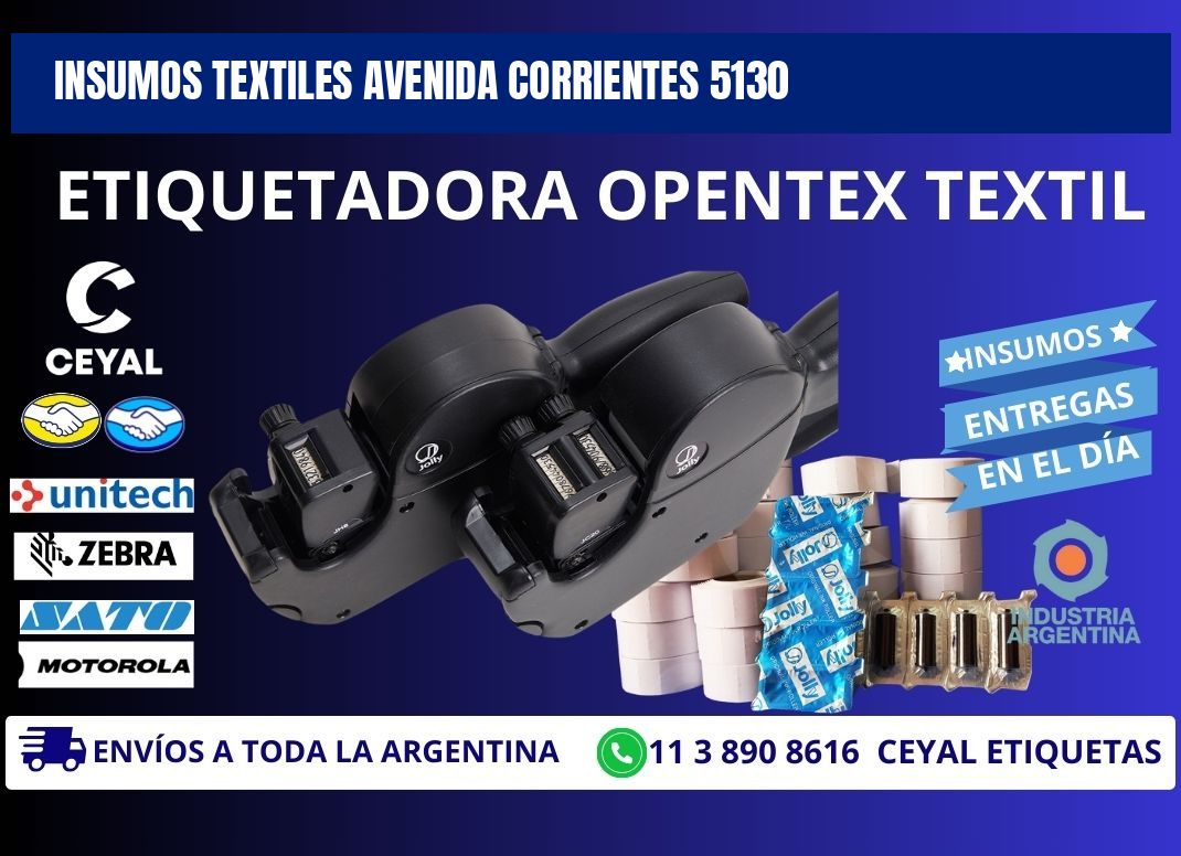 INSUMOS TEXTILES AVENIDA CORRIENTES 5130