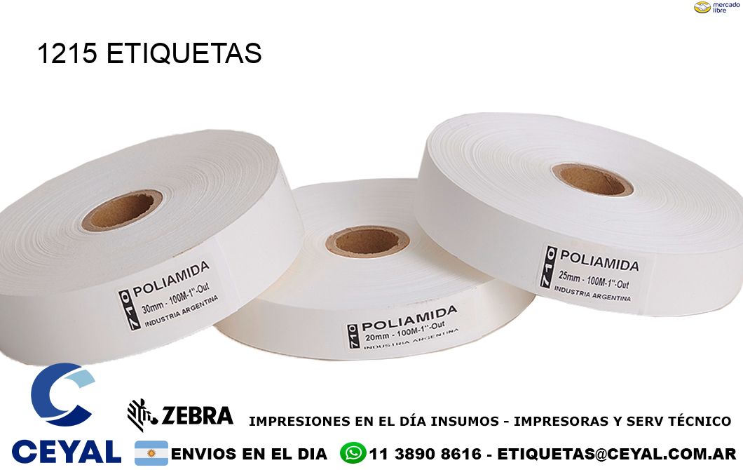 1215 ETIQUETAS