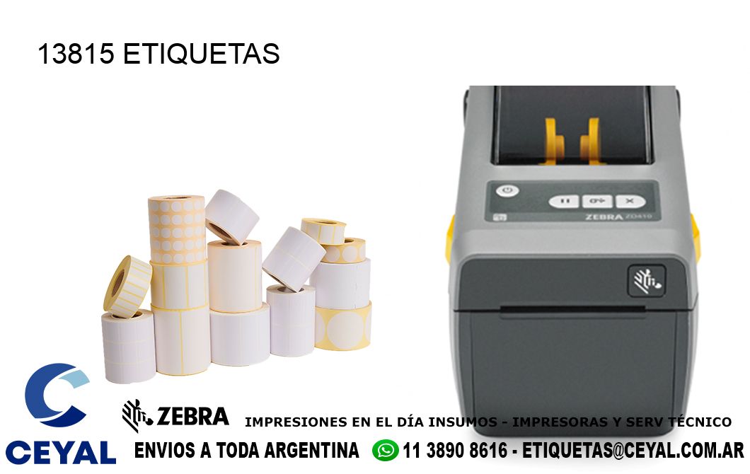 13815 ETIQUETAS
