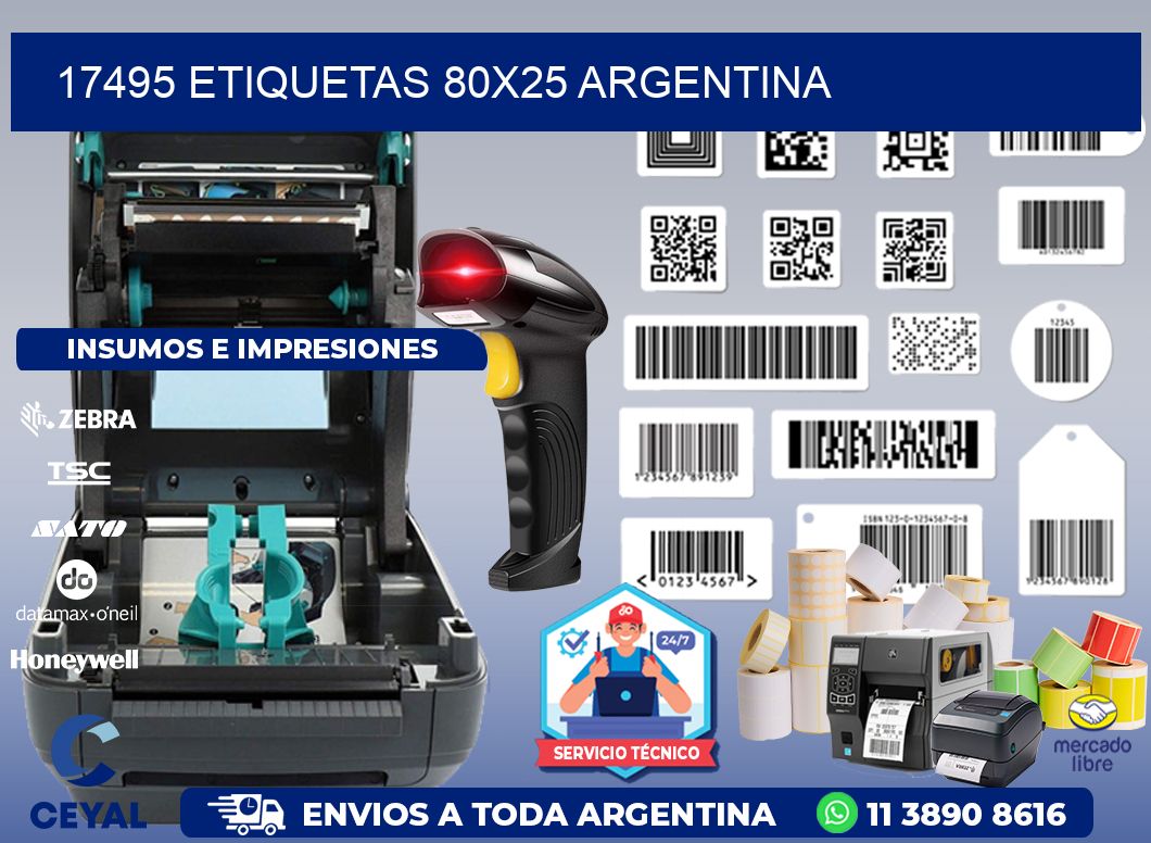 17495 ETIQUETAS 80x25 argentina