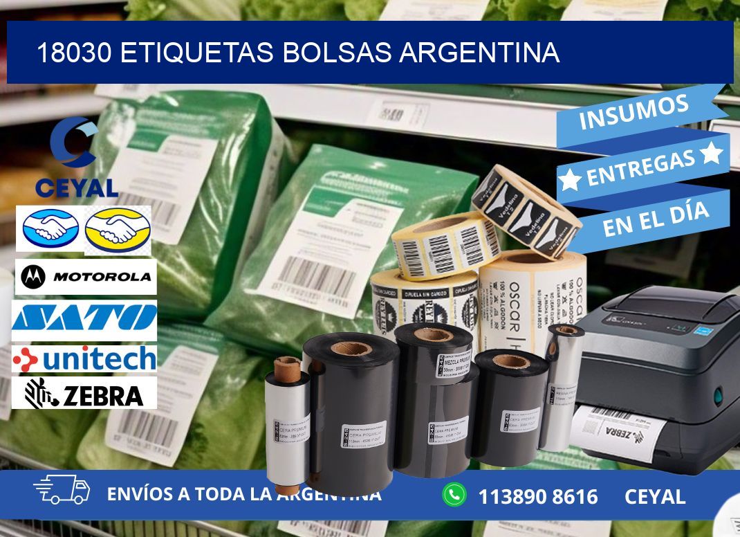 18030 ETIQUETAS BOLSAS ARGENTINA