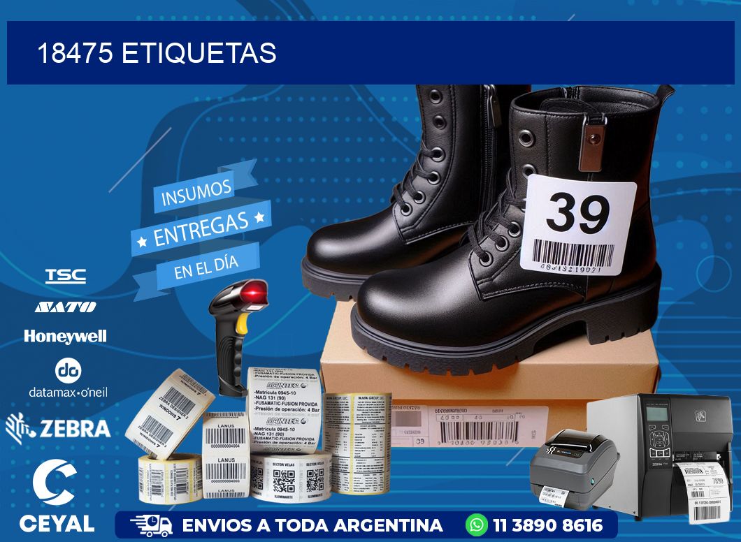 18475 ETIQUETAS