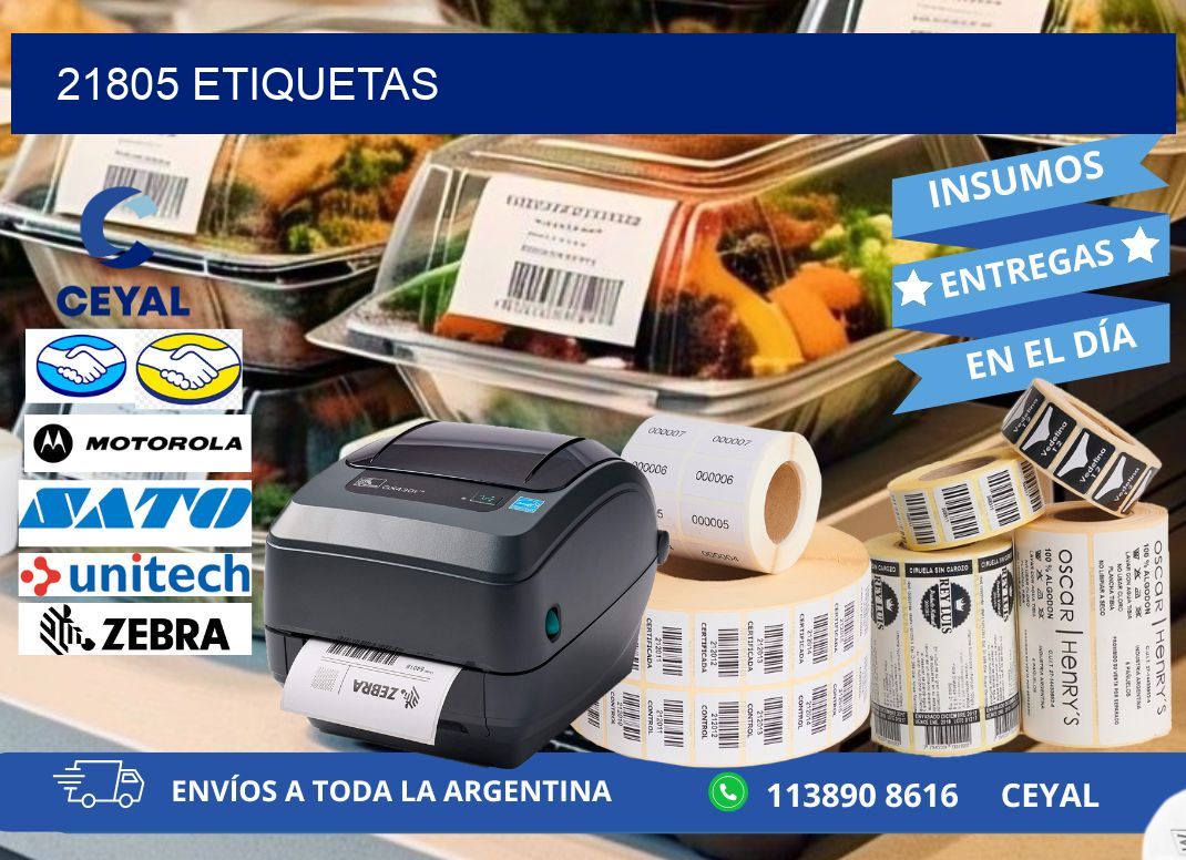 21805 ETIQUETAS