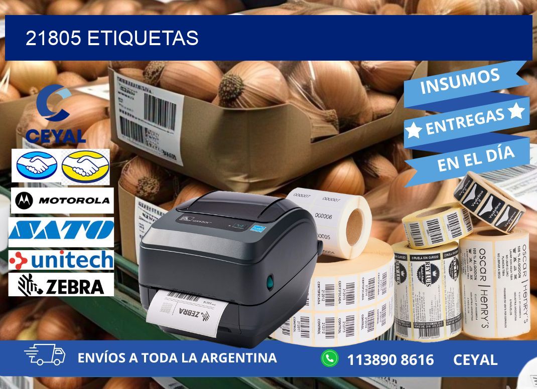 21805 ETIQUETAS