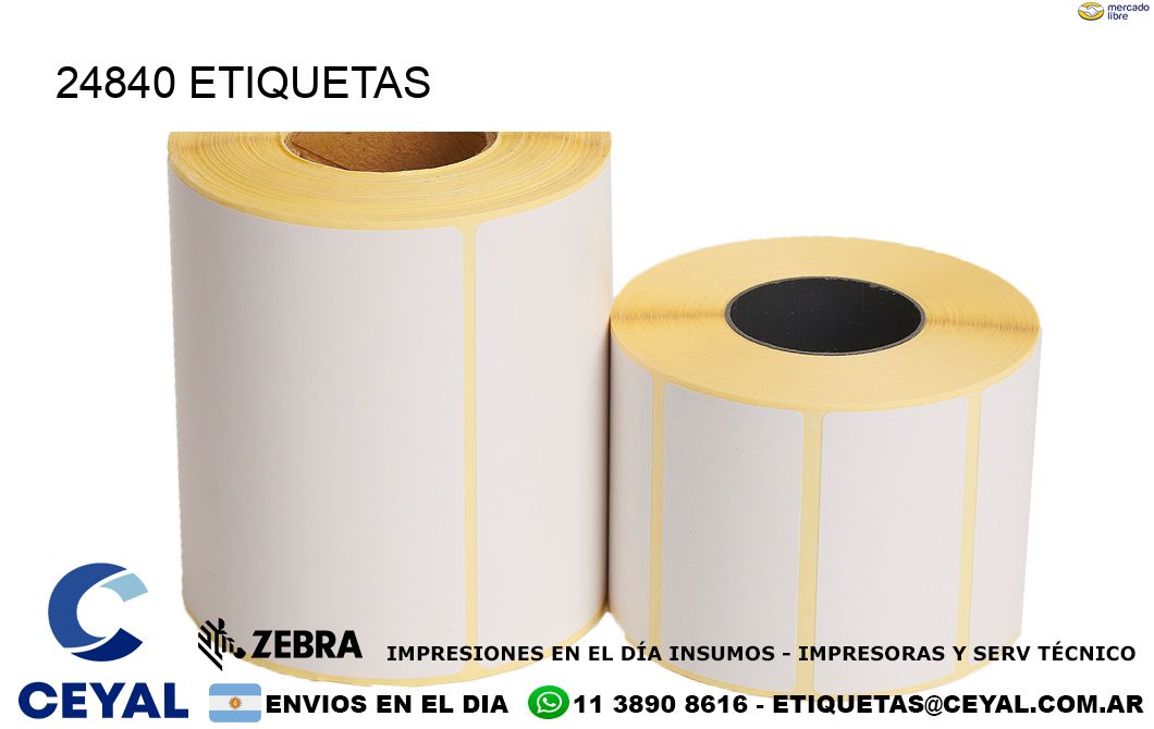 24840 ETIQUETAS