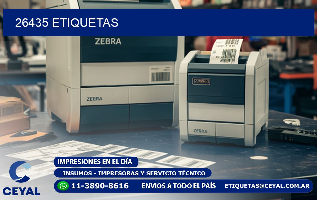 26435 ETIQUETAS