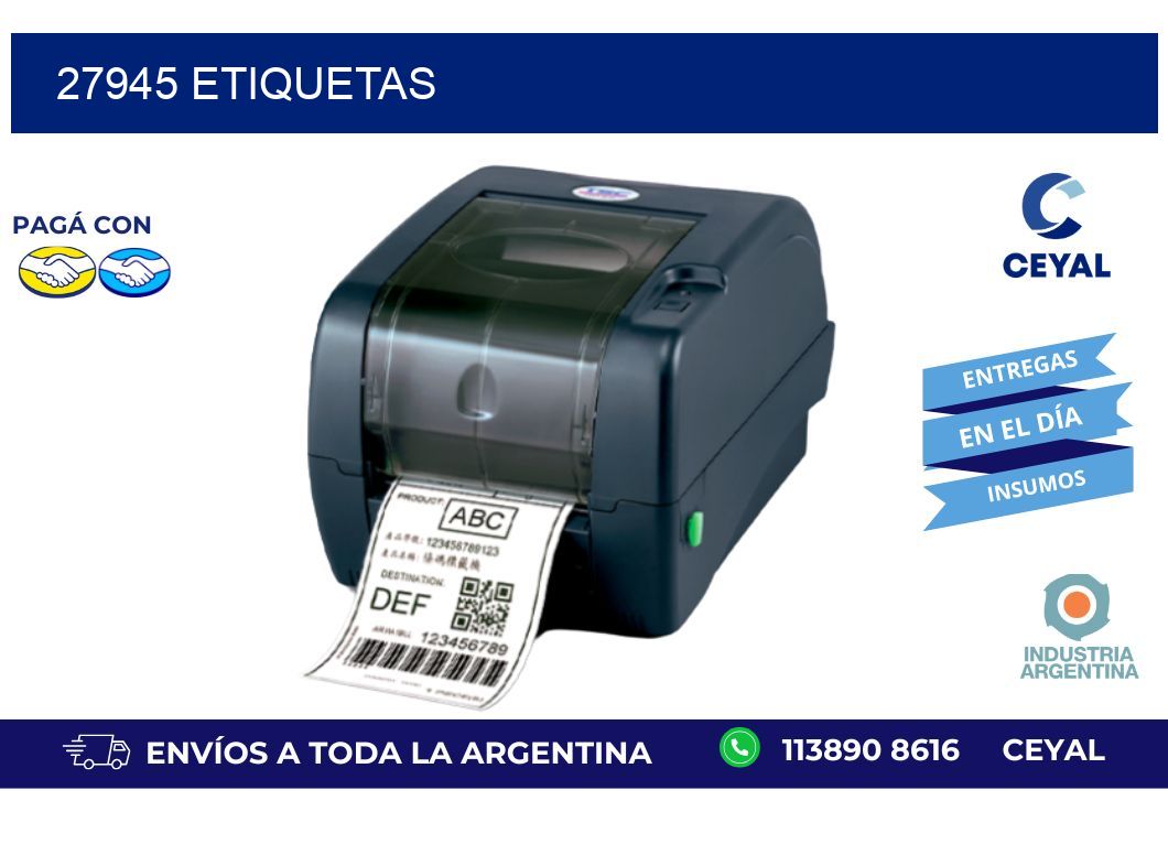 27945 ETIQUETAS