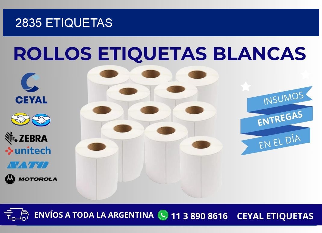 2835 ETIQUETAS