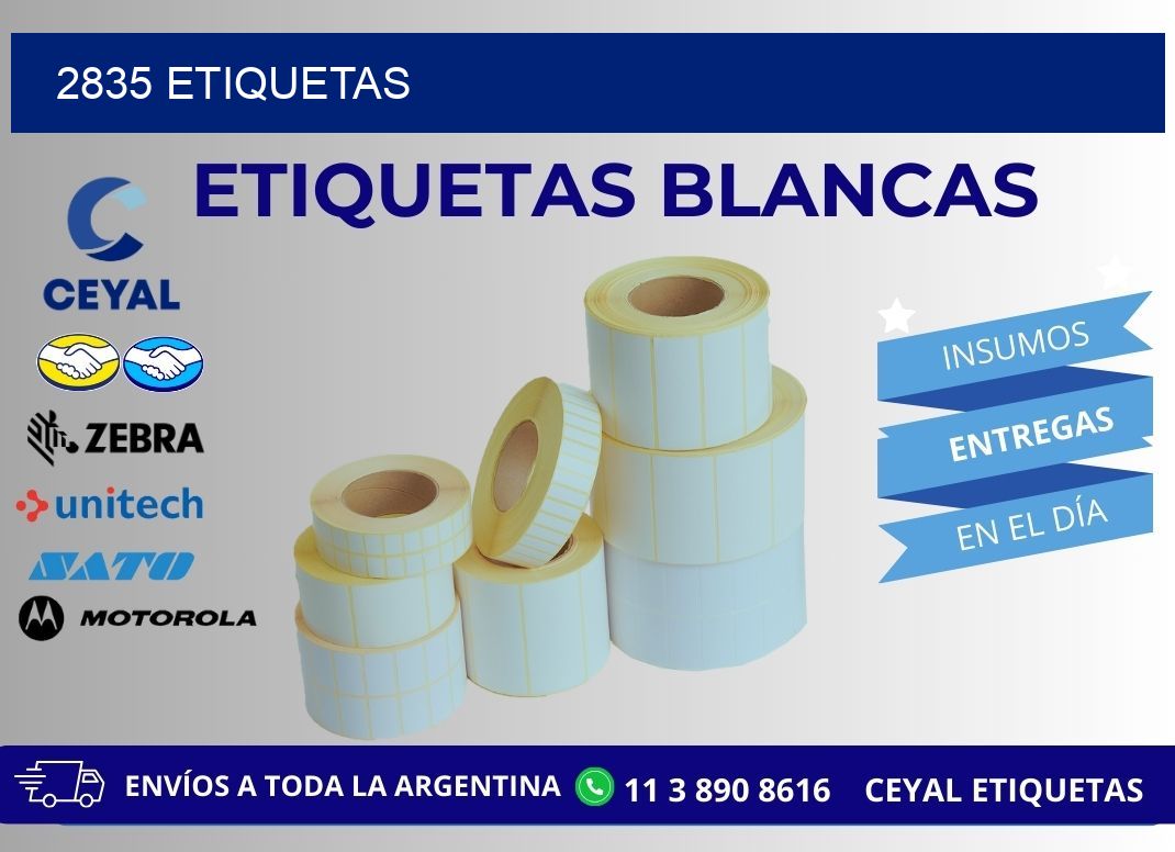 2835 ETIQUETAS