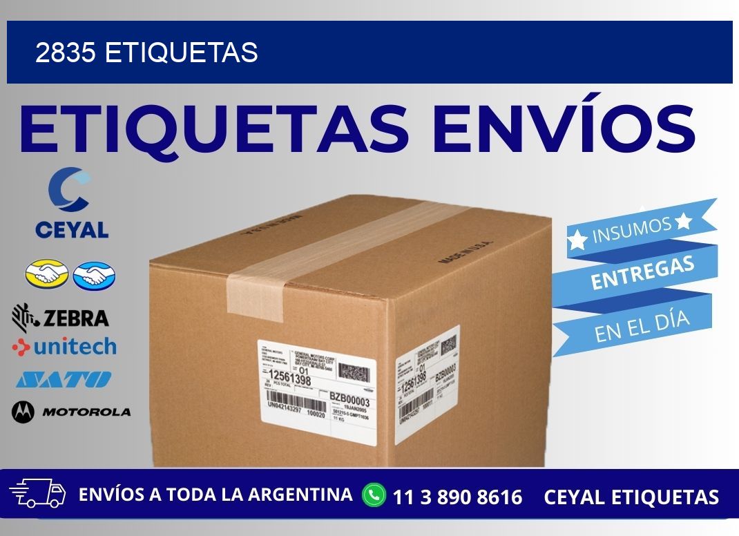 2835 ETIQUETAS