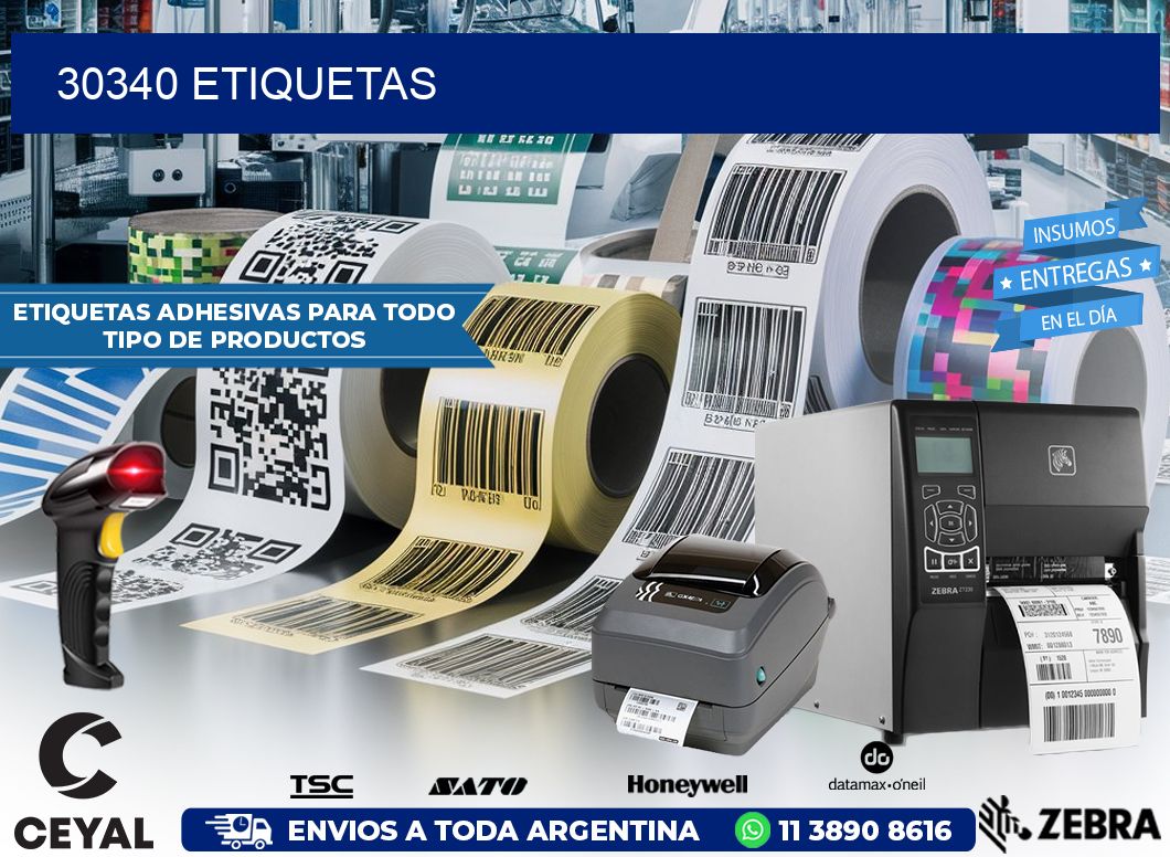 30340 ETIQUETAS