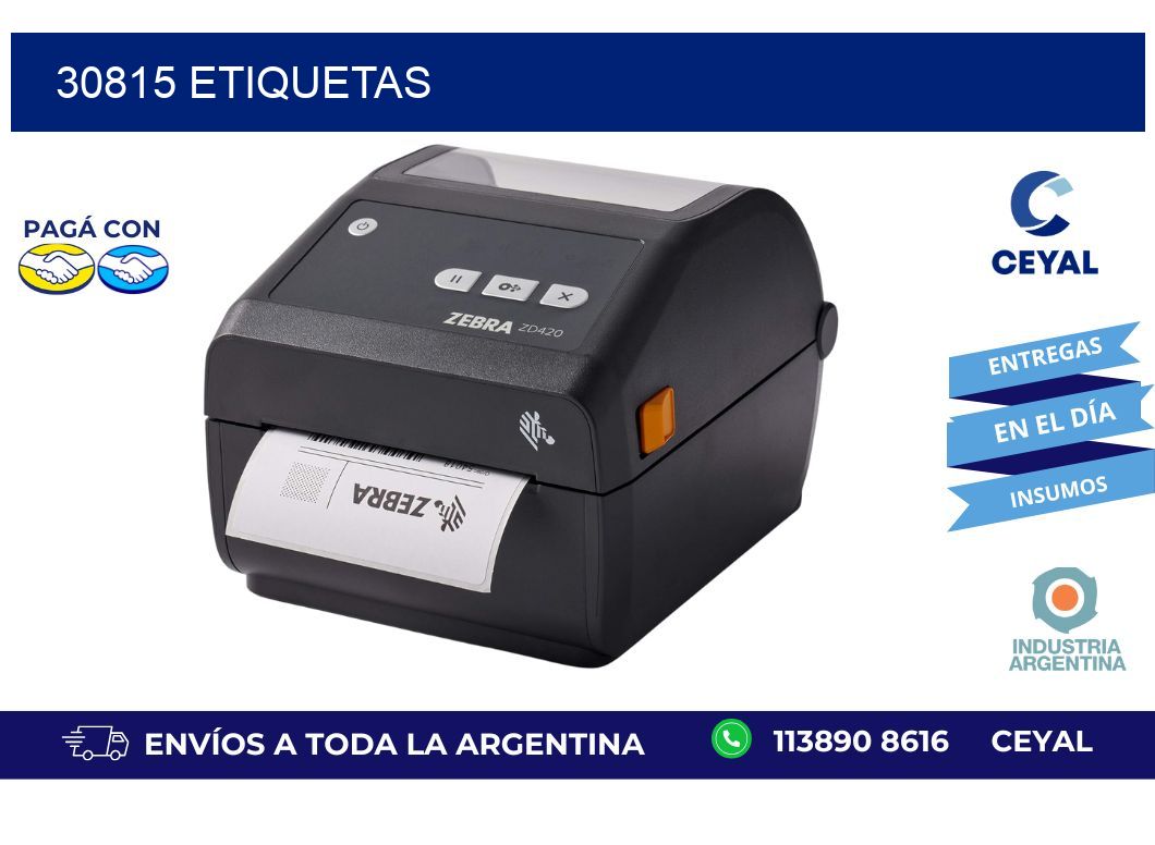 30815 ETIQUETAS