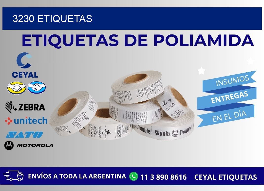 3230 ETIQUETAS