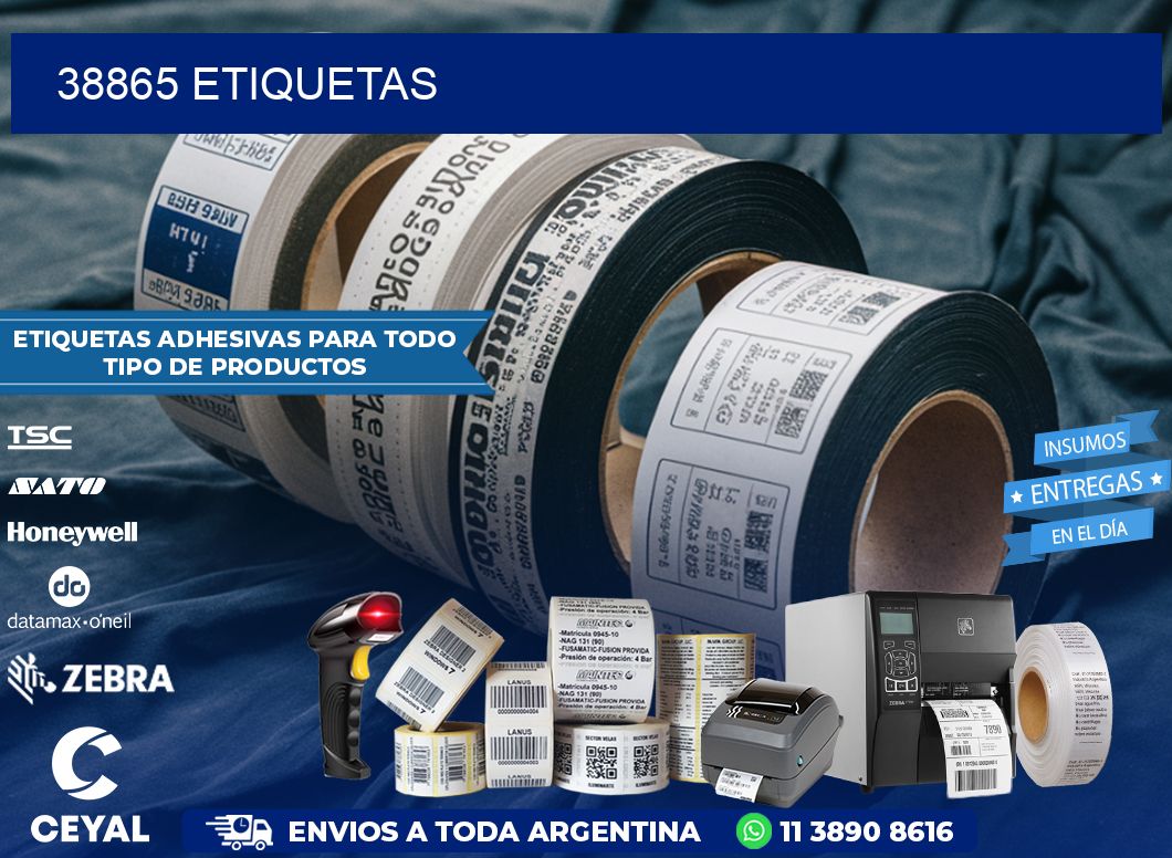 38865 ETIQUETAS