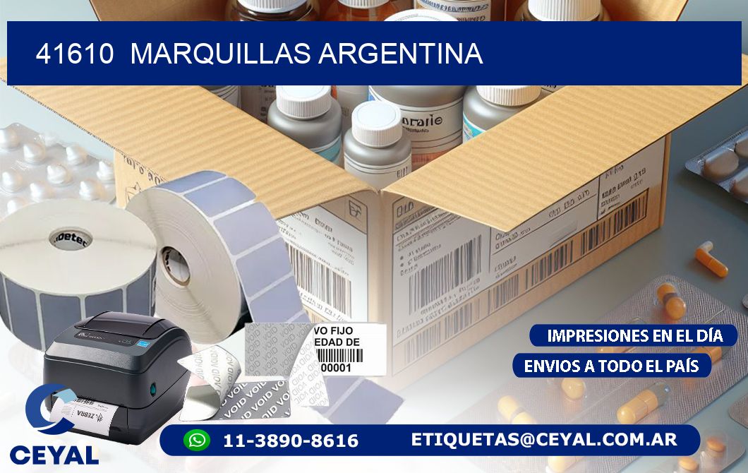 41610  Marquillas Argentina