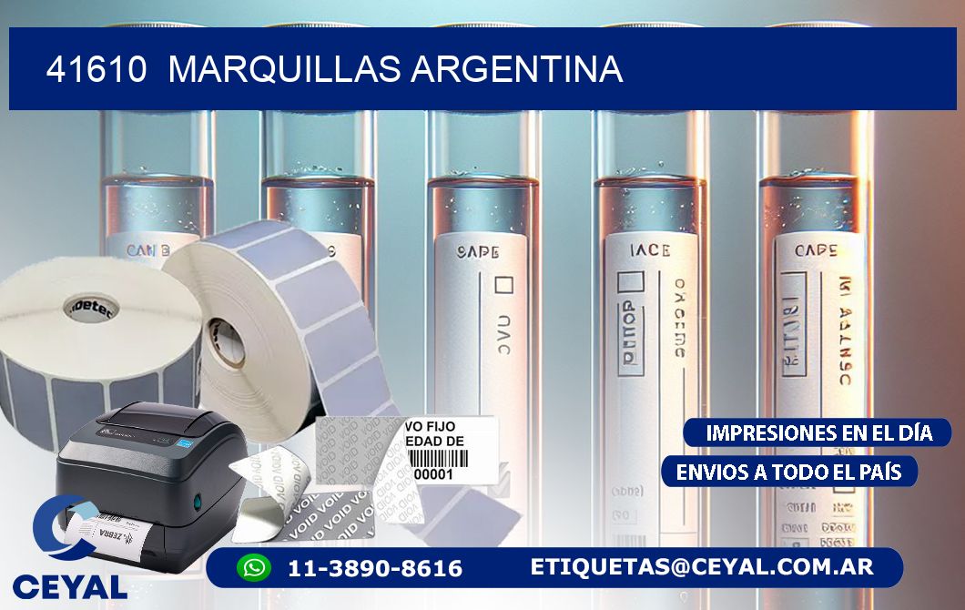 41610  Marquillas Argentina